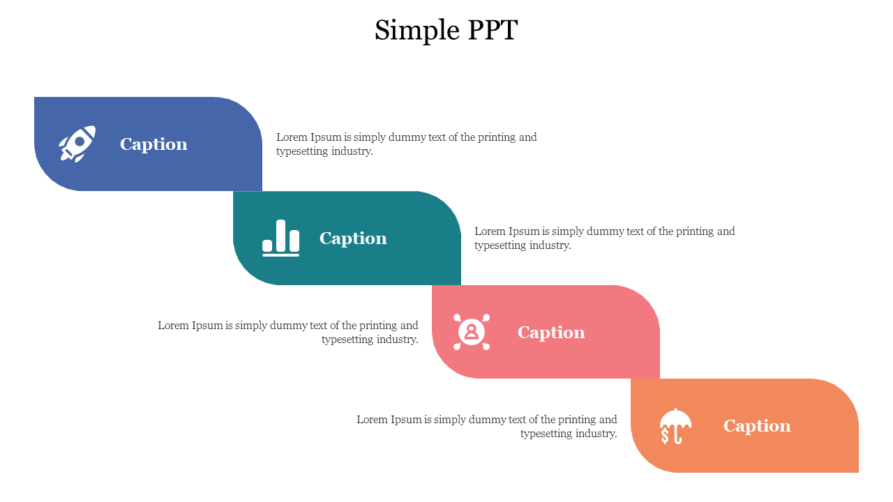 Free - Simple PPT Template Design Presentation Template    